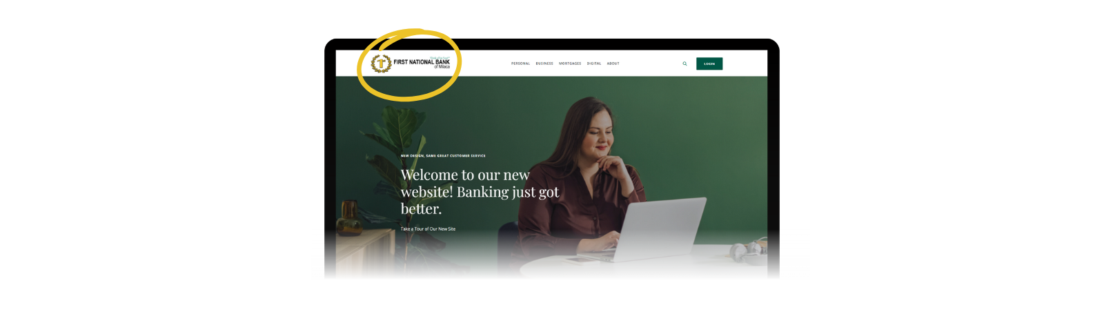 Back to Home
Wherever you find yourself on the site, click the First National Bank of Milaca logo to go back to the homepage.